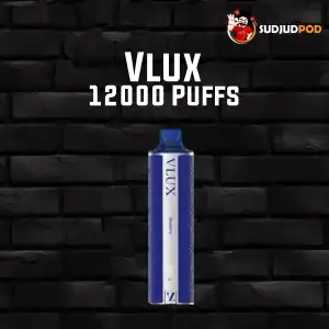 VLUX 12000 กลิ่นบลูเบอร์รี่ หอมหวานอมเปรี้ยว สดชื่นบลูเบอร์รี่แท้