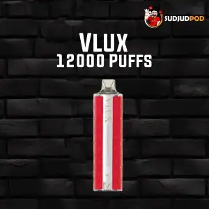 VLUX 12000 กลิ่นดับเบิ้ลสตรอว์เบอร์รี่ไอศกรีม หอมหวานละมุน สตรอว์เบอร์รี่คู่กับไอศกรีมเข้มข้น