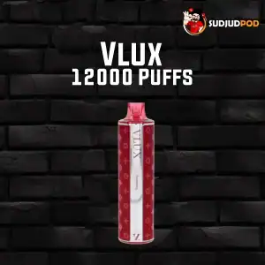VLUX 12000 กลิ่นสตรอว์เบอร์รี่ หวานหอมสดใส สตรอว์เบอร์รี่เต็มคำ