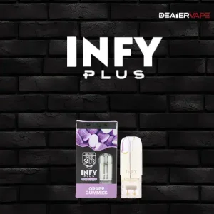 หัวพอต infy plus 2.5ml กลิ่น กัมมี่องุ่น ขนมสุดอร่อย