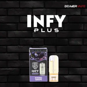หัวพอต infy plus 2.5ml กลิ่น องุ่นเคียวโฮ หวานไหม หอมหวานลุ่มลึกกับกลิ่นองุ่นเคียวโฮ