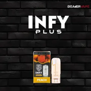 หัวอินฟี่ infy plus 2.5ml กลิ่น พีช ผลไม้แสนอร่อย