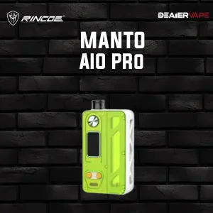 rincoe manto aio pro pod kit lime green
