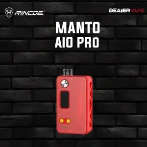 rincoe manto aio pro pod kit red