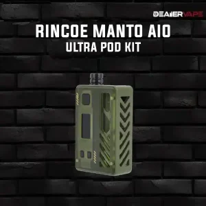rincoe manto aio ultra pod kit amy green