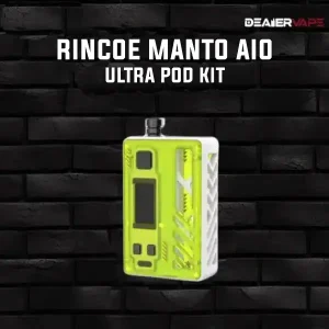 rincoe manto aio ultra pod kit lime green