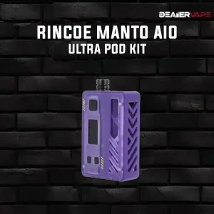 rincoe manto aio ultra pod kit purple