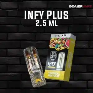 หัว infy plus กลิ่นผลไม้รวมทรอปิคัล หอมหวาน