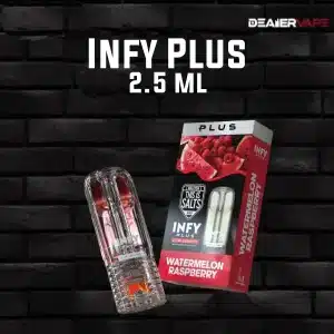 หัว infy plus กลิ่น แตงโม+ราสป์เบอร์รี่ หวานสดชื่น