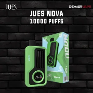 jues nova 10000 กลิ่นมิ้นต์ ความเย็นที่ทำให้รู้สึกสดชื่น