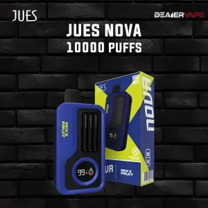 jues nova 10000 กลิ่นมิกซ์ฟลุด สูบได้กี่คำ