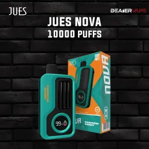 jues nova 10000 กลิ่นขนมเรนโบวแคนดี้ ราคาถูก