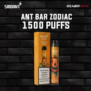 smoant ant bar zodiac 1500 puffs mango guava