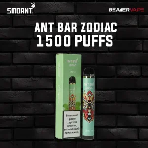 smoant ant bar zodiac 1500 puffs mint