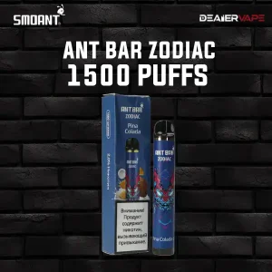 smoant ant bar zodiac 1500 puffs pina colada