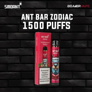 smoant ant bar zodiac 1500 puffs strawberry watermelon