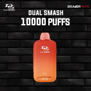 ds dual smash 10000 puffs กิล่นแอปเปิ้ล ชาร์จแบตได้ไหม