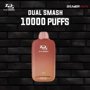 ds dual smash 10000 puffs กลิ่นโคล่า นิโคตินเท่าไหร่