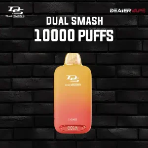 ds dual smash 10000 puffs กลิ่นลิ้นจี่ แสนอร่อย