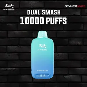 ds dual smash 10000 puffs กลิ่นน้ำแร่ สูบง่าย หอมสุดๆ