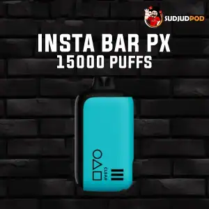 Insta Bar PX 15000 Puffs กลิ่นเคลียร์ – หอมเย็นใสสะอาด ฟีลสดชื่นเบาสบาย