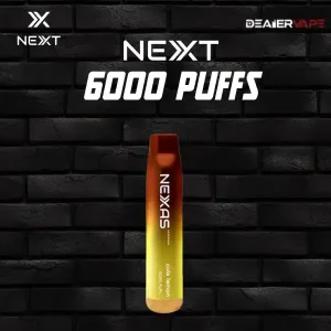 next 6000 puffs cola lemon
