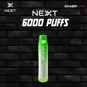 next 6000 puffs lime ice cream