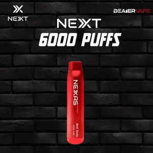 next 6000 puffs red soda
