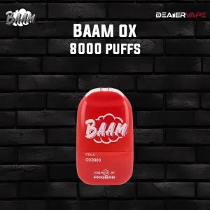 baam 8000 กลิ่นโคล่า กลิ่นขายดีประจำร้าน