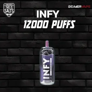 infy 12000 puffs กลิ่นองุ่นเคียวโฮ ต้นตำรับแท้จากญี่ปุ่น