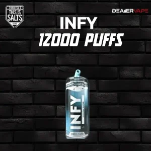 infy 12000 puffs กลิ่นน้ำแร่ เย็นสดชื่น อร่อยลงตัว