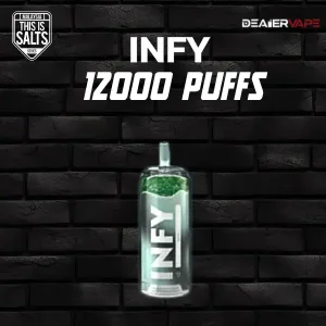 infy 12000 puffs กลิ่นมิ้น พบกับความเย็นที่ทำให้คุณตื่นตัว