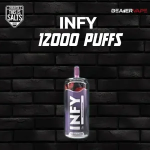 infy 12000 puffs กลิ่นมิกซ์เบอรี่ ความอร่อยที่ผสมผสานในตัวเดียว