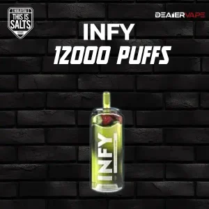 infy 12000 puff กลิ่นสตอเบอรี่กีวี เติมน้ำยาได้ไหม