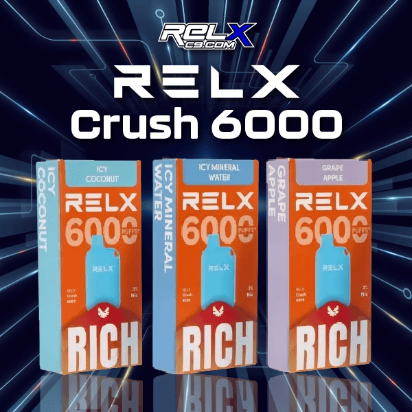 Relx Crush พอตใช้แล้วทิ้ง 6000 คำ