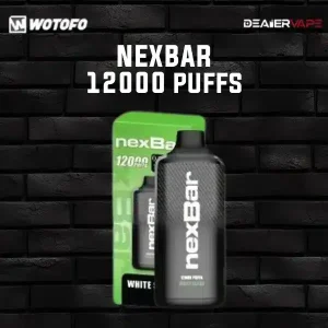 nexbar 12000 puffs white slush