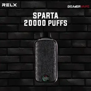 พอตใช้แล้วทิ้ง relx sparta 20000 puffs กลิ่นโคล่า เครื่องดื่มแสนอร่อยที่หลายคนหลงรัก