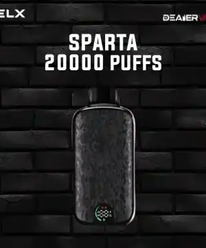 พอตใช้แล้วทิ้ง relx sparta 20000 puffs กลิ่นพืชสตอเบอรี่ สองรสชาติที่เข้ากันได้อย่างลงตัว