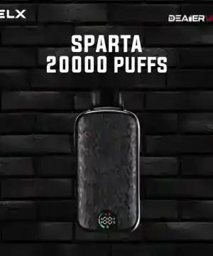 พอตใช้แล้วทิ้ง relx sparta 20000 puffs กลิ่นราซเบอรี่มิ้นต์ สองรสชาติที่เเตกต่าง เข้ากันได้อย่างลงตัว