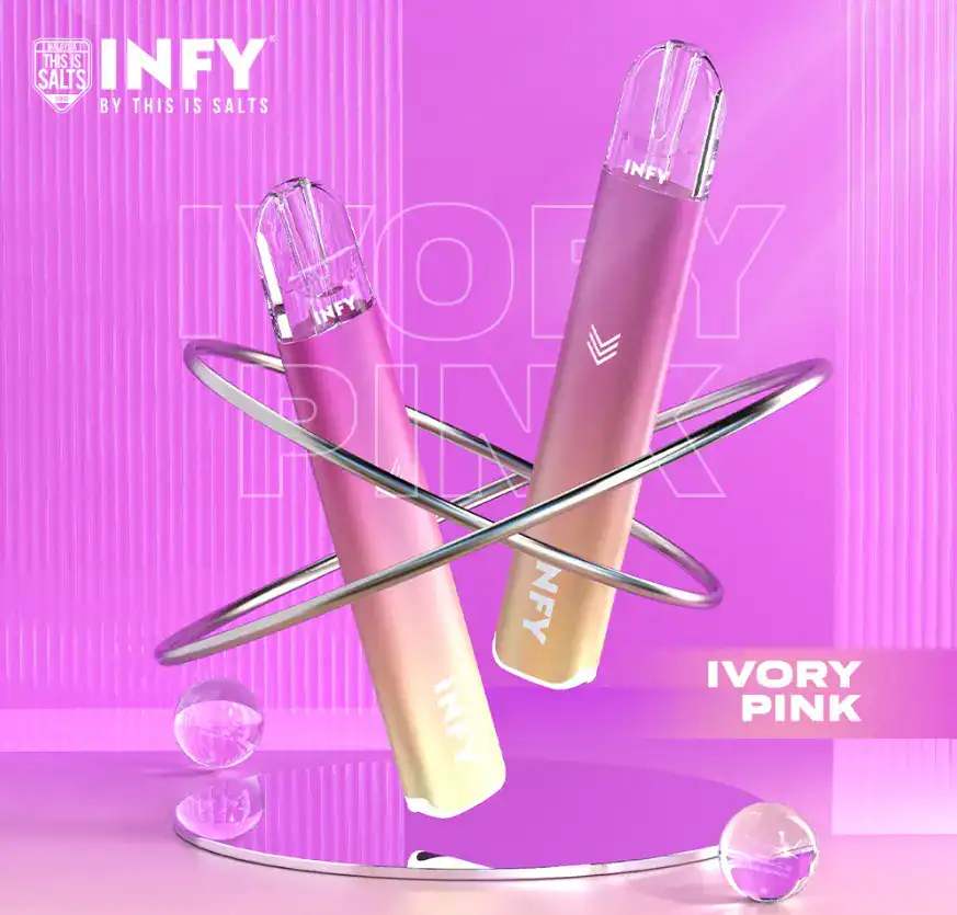 INFY Pod สีชมพู
