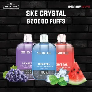 ske crystal b20000 puffs ตัวใหม่ล่าสุด