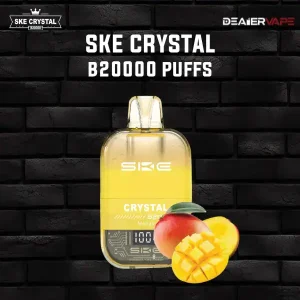 พอตใช้แล้วทิ้ง ske crystal b20000 puffs กลิ่นมะม่วง หวานเจี๊ยบ