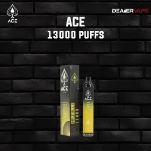 ace 13000 puffs กลิ่นเลมอน เปรี้ยวสดใส ชุ่มฉ่ำทุกสัมผัส