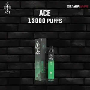ace 13000 puffs กลิ่นมินต์ หอมเย็นสดชื่นทันใจ