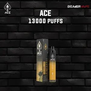 ace 13000 puffs กลิ่นสับปะรด หอมเปรี้ยวหวาน สดชื่นแบบทรอปิคอล