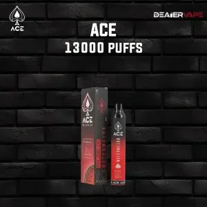 ace 13000 puffs กลิ่นแตงโม หวานฉ่ำ สดชื่นเต็มคำ