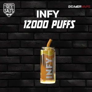 infy 12000 คำ กลิ่นส้มโซดา ด้วยรสชาติความอร่อย เพิ่มอรรถรสการสูบอย่างยอดเี่ยม