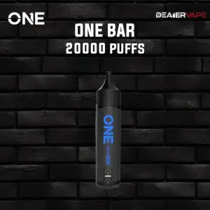 one bar 20000 puffs กลิ่นบลูไอซ์ หอมเย็นสดชื่น สัมผัสความเย็นล้ำในทุกคำ