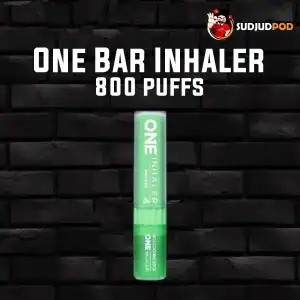 One Bar Inhaler กลิ่นเมนทอล – เมนทอลเย็นจัด สดชื่นทันที ปลอดโปร่งทุกการหายใจ
