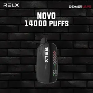 Relx Novo 14000 Puffs กลิ่นบลูเบอร์รี่ หอมหวานสดชื่นจากผลไม้แท้